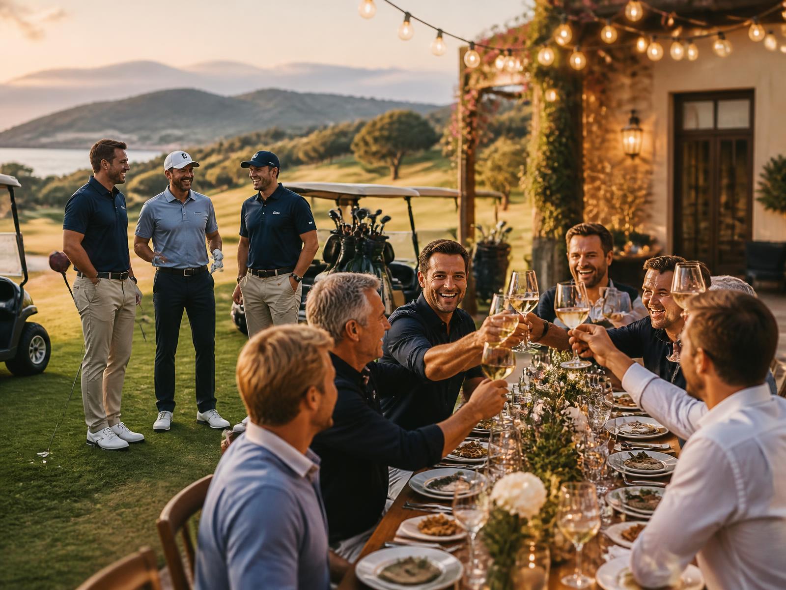 Golf weekend on the fairway